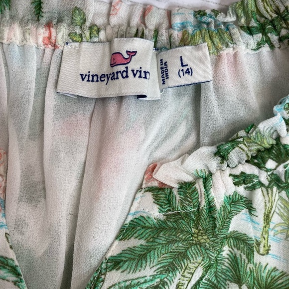 Vineyard Vines Girls Smocked Waist Dress - Picture 7 of 8